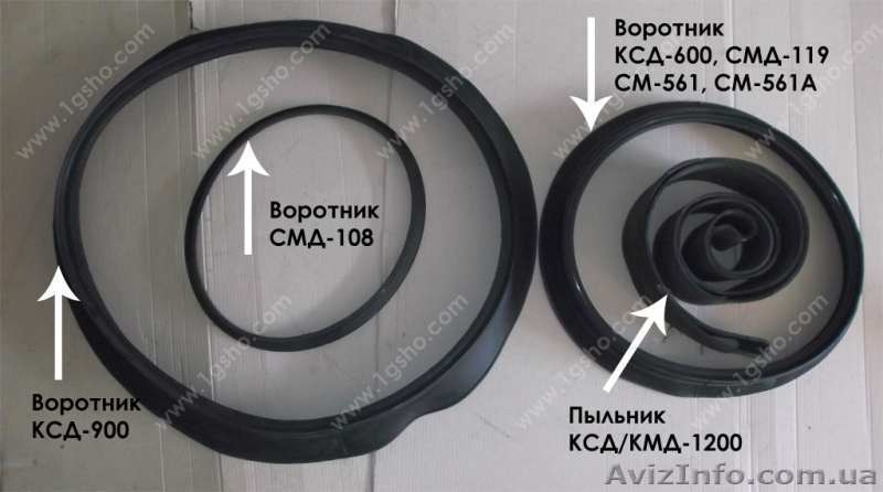 Воротник противопыльный КСД600, 900, 1200, СМД-108 - <ro>Изображение</ro><ru>Изображение</ru> #2, <ru>Объявление</ru> #1567679