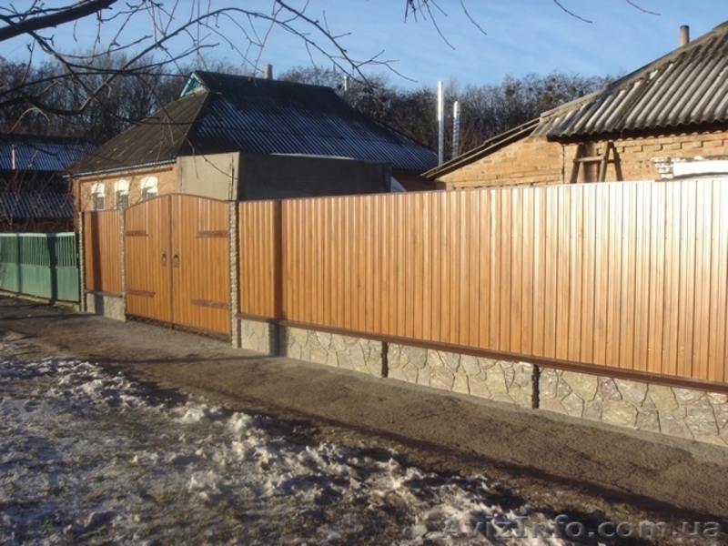 заборы, ворота, изделия из металла и дерева. - <ro>Изображение</ro><ru>Изображение</ru> #5, <ru>Объявление</ru> #1567707