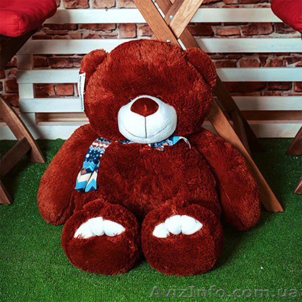 Плюшевый мишка Френди 100 см - <ro>Изображение</ro><ru>Изображение</ru> #4, <ru>Объявление</ru> #1590924