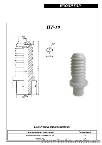 Изоляторы фарфоровые  - <ro>Изображение</ro><ru>Изображение</ru> #9, <ru>Объявление</ru> #1587623