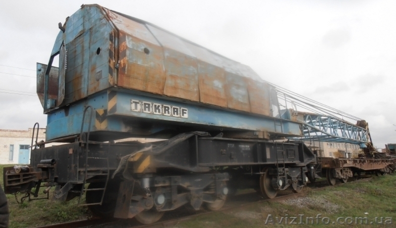 Продаем железнодорожный кран EDK 300/2 Takraf, 60 тонн, 1989 г.п. - <ro>Изображение</ro><ru>Изображение</ru> #5, <ru>Объявление</ru> #1595697