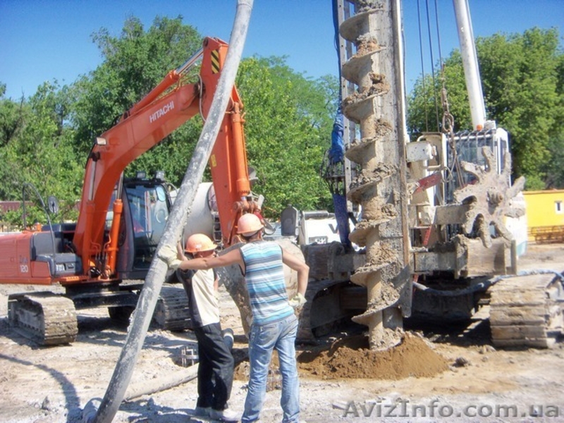 Сваи Основания и фундаменты Монолитные и земляные работы - <ro>Изображение</ro><ru>Изображение</ru> #3, <ru>Объявление</ru> #1597689