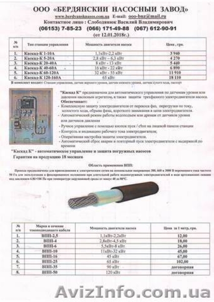 Насосы ЭЦВ погружные скважинные для воды от производителя - <ro>Изображение</ro><ru>Изображение</ru> #2, <ru>Объявление</ru> #1608350