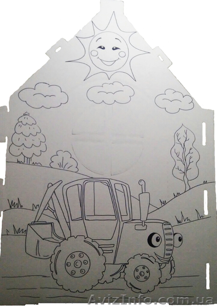 Игровой домик, домик-раскраска - сохраните обои в своем доме!!! - <ro>Изображение</ro><ru>Изображение</ru> #5, <ru>Объявление</ru> #1339091