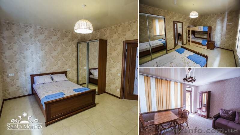 Отдых у моря «Santa Monica» Бирючий остров пгт. Кирилловка - <ro>Изображение</ro><ru>Изображение</ru> #5, <ru>Объявление</ru> #1563844