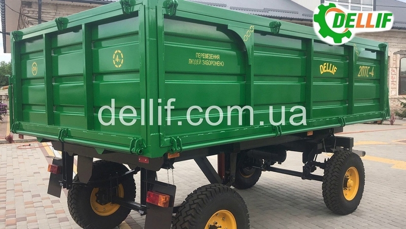 Тракторный прицеп 2 ПТС 4 - Деллиф - <ro>Изображение</ro><ru>Изображение</ru> #1, <ru>Объявление</ru> #1685798