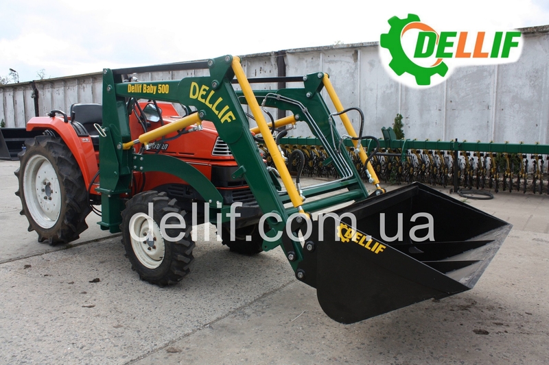 Погрузчик на мини-трактор Kubota- навесной кун Деллиф Бейби 500 - <ro>Изображение</ro><ru>Изображение</ru> #2, <ru>Объявление</ru> #1686404