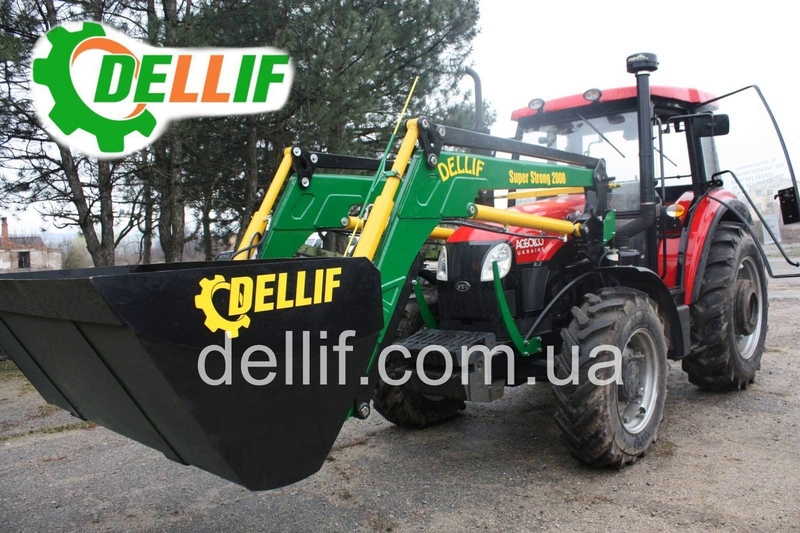 Фронтальный погрузчик на трактор Yto 954 - Деллиф Супер Стронг 2000 - <ro>Изображение</ro><ru>Изображение</ru> #1, <ru>Объявление</ru> #1686386