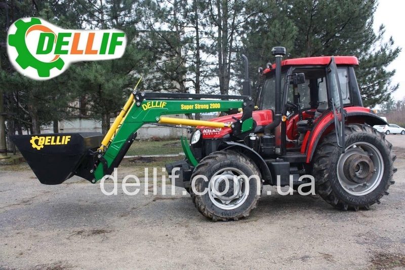 Фронтальный погрузчик на трактор Yto 954 - Деллиф Супер Стронг 2000 - <ro>Изображение</ro><ru>Изображение</ru> #2, <ru>Объявление</ru> #1686386