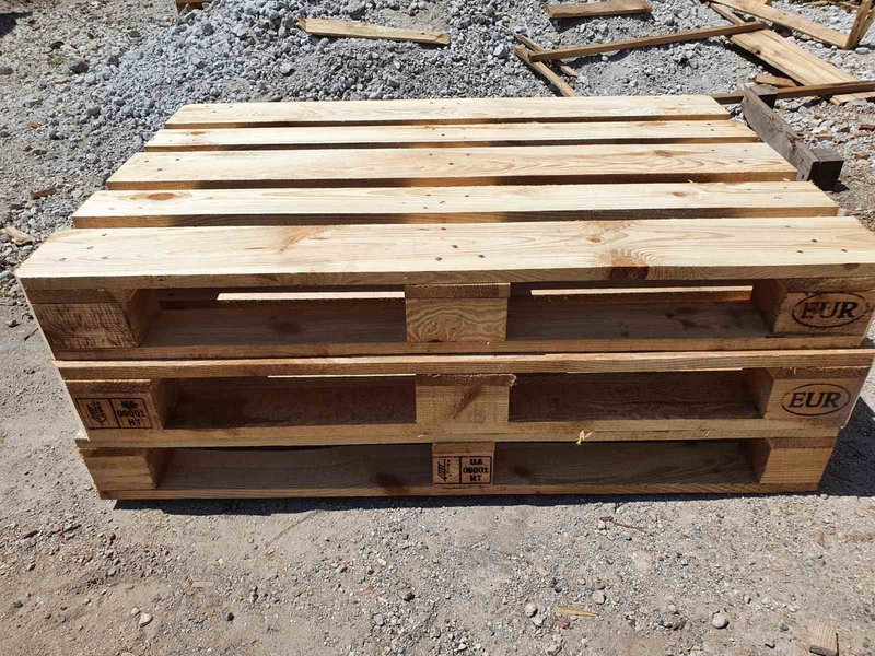 продажа новых деревянных поддонов размер 1200х800мм. - <ro>Изображение</ro><ru>Изображение</ru> #2, <ru>Объявление</ru> #408774