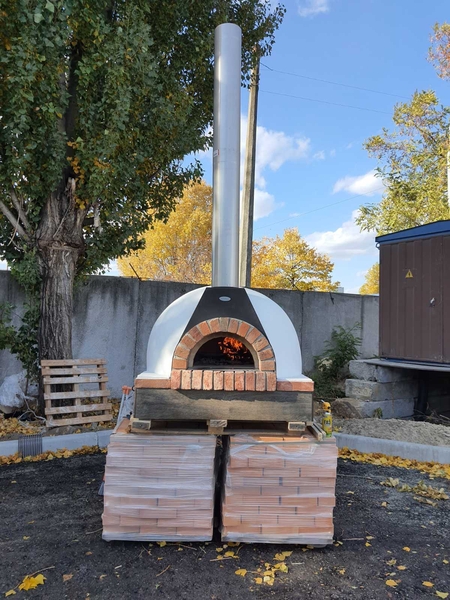 Дровяная печь Помпейская печь 900 мм Печь для пиццы - <ro>Изображение</ro><ru>Изображение</ru> #1, <ru>Объявление</ru> #1721421