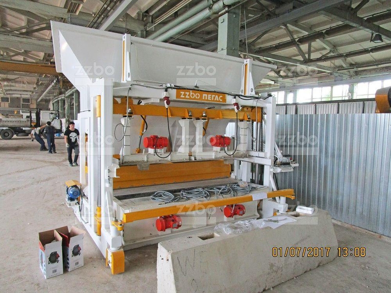 Вибропресс ПЕГАС для ФБС блоков - <ro>Изображение</ro><ru>Изображение</ru> #1, <ru>Объявление</ru> #1721910