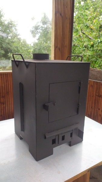 Печь отопительная буржуйка с варочной поверхностью на 30м3 (3кВт)  - <ro>Изображение</ro><ru>Изображение</ru> #2, <ru>Объявление</ru> #1729245