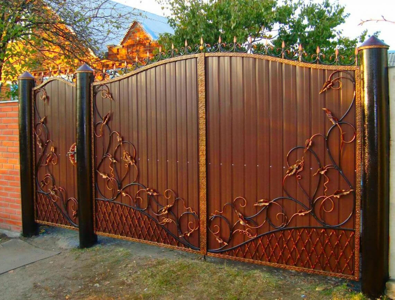 Ворота распашные. Ворота откатные. Навесы. Козырьки. Заборы. Перила  - <ro>Изображение</ro><ru>Изображение</ru> #4, <ru>Объявление</ru> #1733144