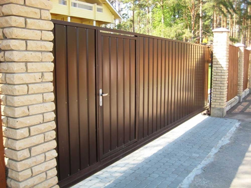 Продажа кованных распашных ворот из профнастила, навесов, заборов, беседок - <ro>Изображение</ro><ru>Изображение</ru> #2, <ru>Объявление</ru> #1735772