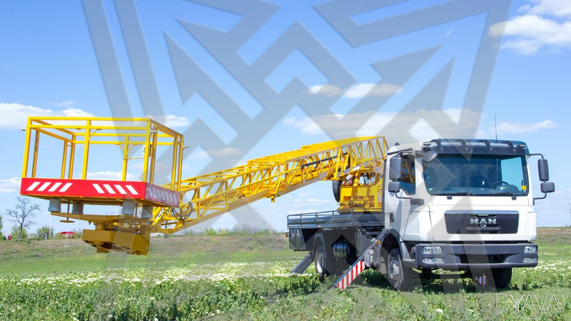 АП-18М с боковым вылетом 14 метров и поворотной люлькой - <ro>Изображение</ro><ru>Изображение</ru> #2, <ru>Объявление</ru> #1712471