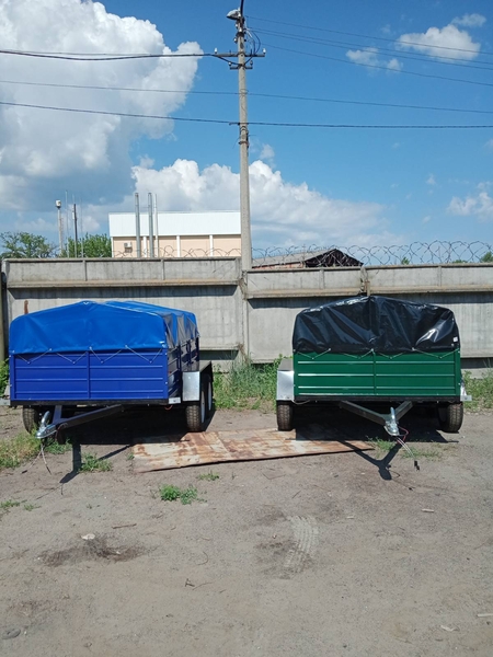 Двухосный усиленный прицеп 2.5*1.5*500 и другие размеры кат.Б, с регистрацией в  - <ro>Изображение</ro><ru>Изображение</ru> #3, <ru>Объявление</ru> #1741657
