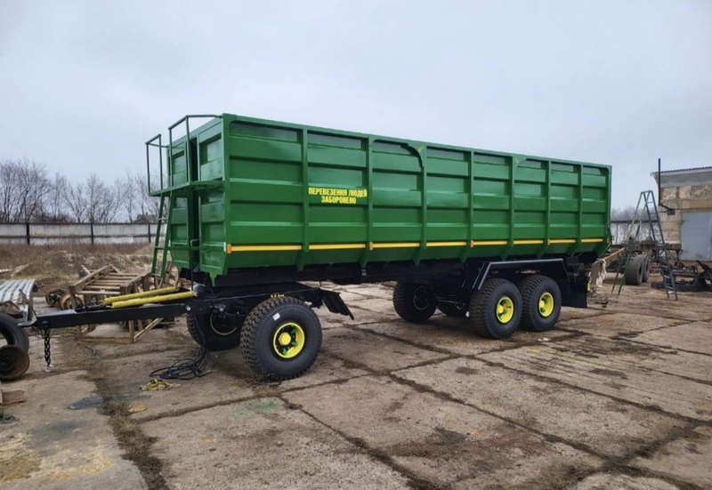 Причіп трьохвісний 3ПТС-20 Самоскидний Тракторний Зерновоз (3ПТС12 НТС20 ) - <ro>Изображение</ro><ru>Изображение</ru> #1, <ru>Объявление</ru> #1751321
