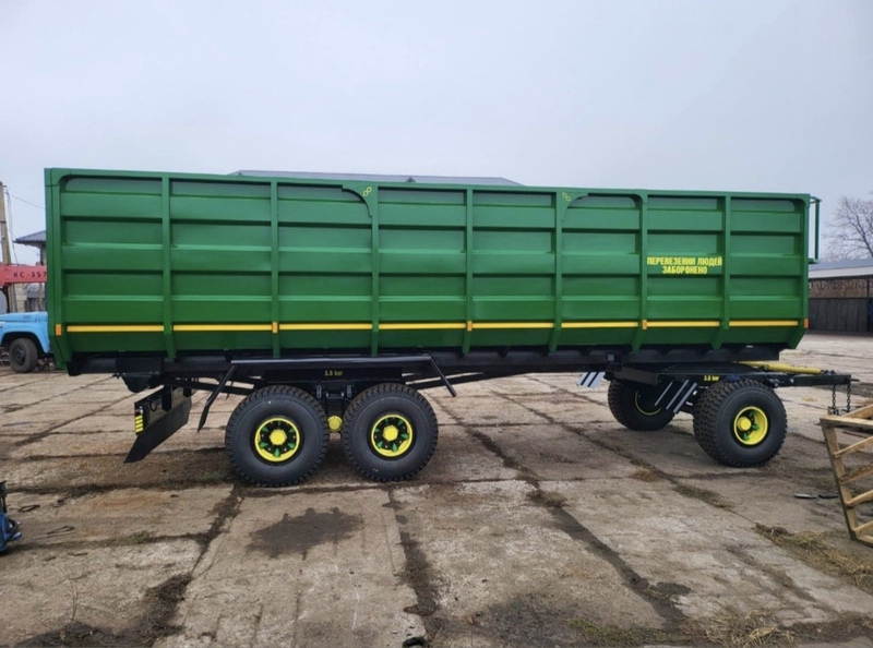 Причіп трьохвісний 3ПТС-20 Самоскидний Тракторний Зерновоз (3ПТС12 НТС20 ) - <ro>Изображение</ro><ru>Изображение</ru> #2, <ru>Объявление</ru> #1751321